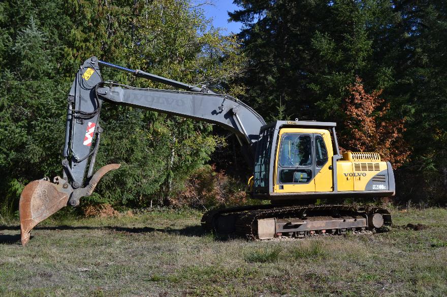 Volvo 210 excavator